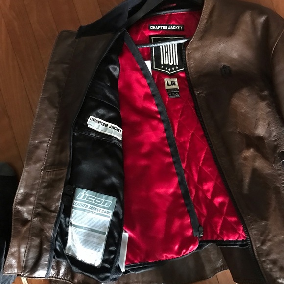 ICON One Thousand motorcycle leather jacket - Picture 8 of 11